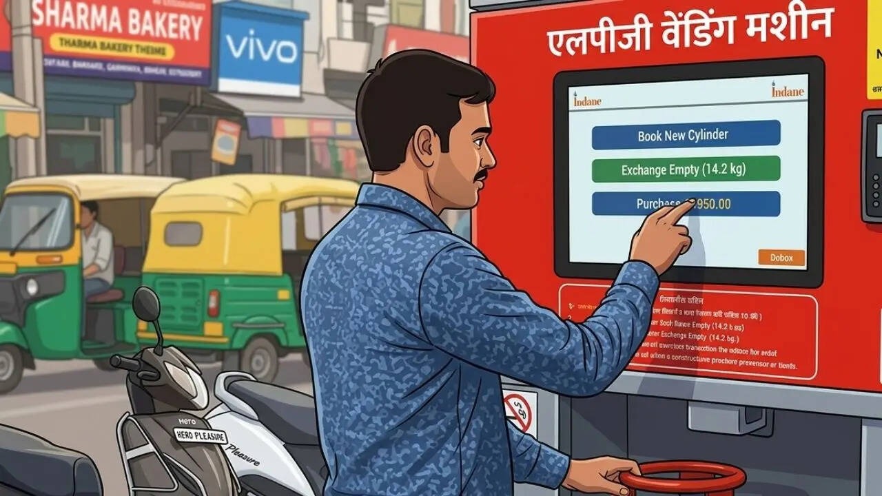 गैस सिलेंडर पाने में लगेंगे सिर्फ़ 2-3 मिनट: देश का पहला LPG ATM इस शहर में खुला
