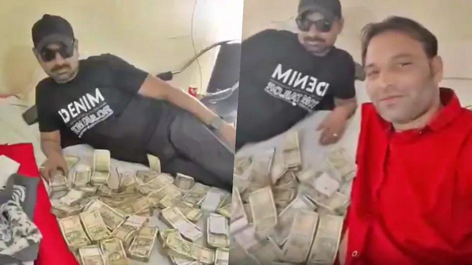 बिस्तर पर कैश के बंडल, ऊपर लेटे डॉ. अफ़ज़ल… कानपुर किडनी रैकेट के आरोपी का वीडियो वायरल