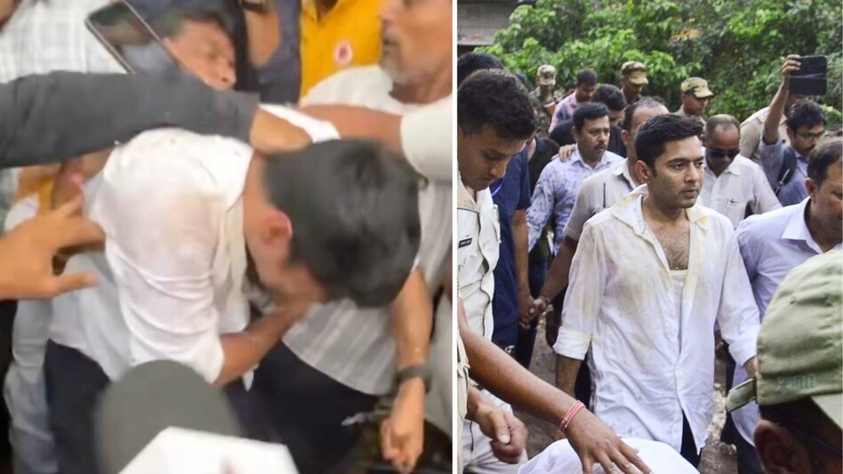 TMC सांसद अभिषेक बनर्जी पर सोनारपुर दौरे के दौरान हमला