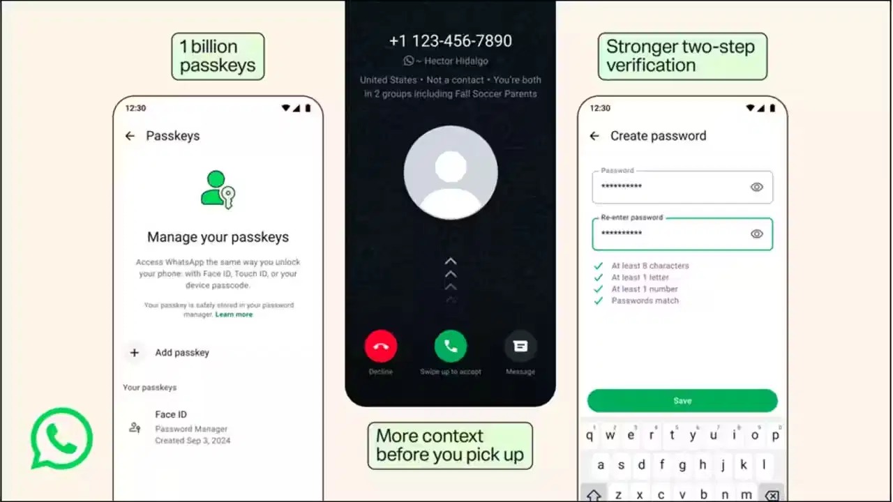 स्कैम और अकाउंट हैकिंग रोकने के लिए WhatsApp के नए सिक्योरिटी फ़ीचर्स